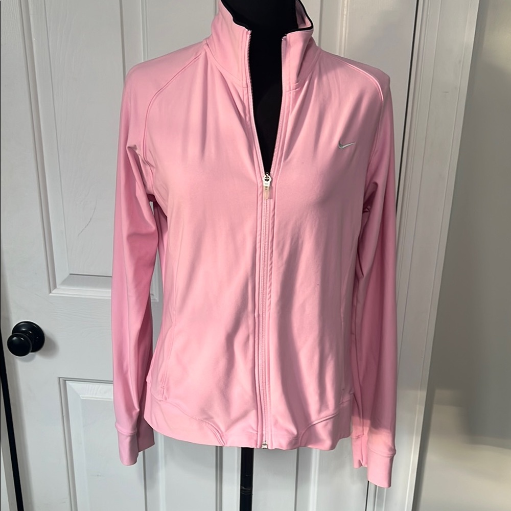 Nike Pink Athletic Zip-Up Jacket